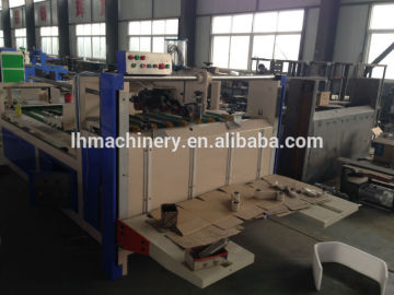 LIHENG high speed corrugated carton box folder gluing machine/carton machine