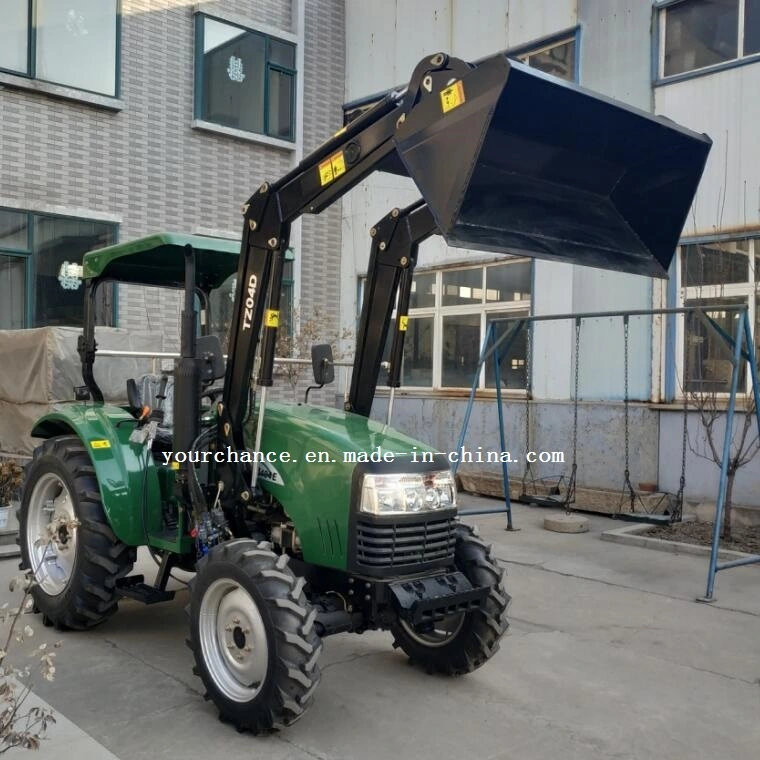 Hot Sale Loader Excavator Tz04D Front End Loader for 30-55HP Wheel Farm Tractor with ISO Ce Certificate