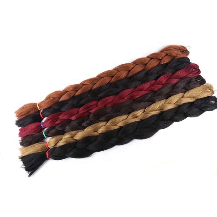 kanekalon braiding hair for african hair synthetic hair jumbo braid ultra braid 82inch