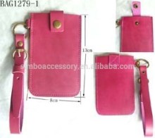 leather phone bag/genuine leather cell phone bag/mobile phone bag/genuine leather phone bag/real leather phone bag