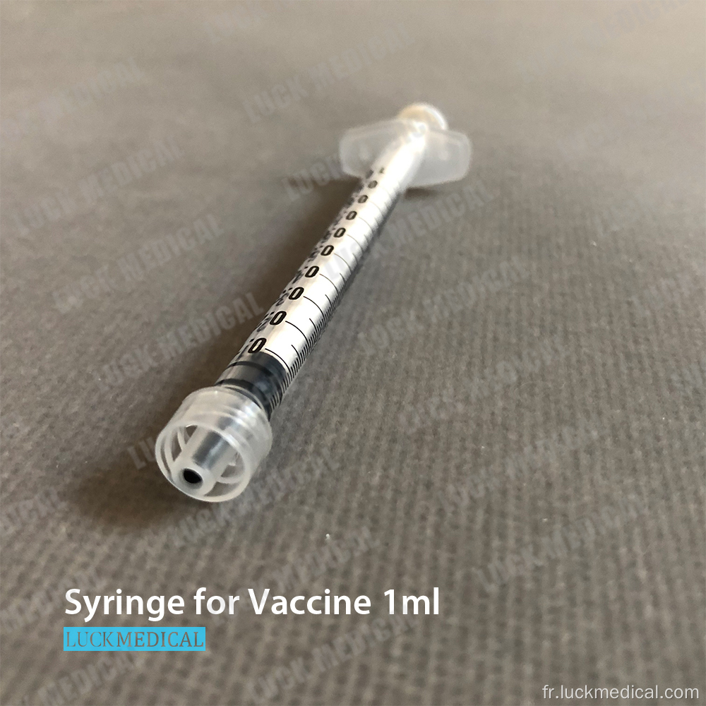 Seringue pour covide 19 vaccin 1 ml