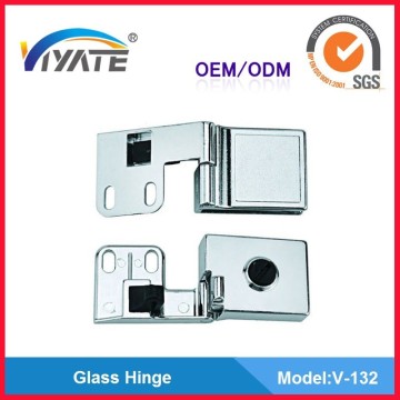 cabinet glass hinge/cabinet glass door hinges/glass door pivot hinge