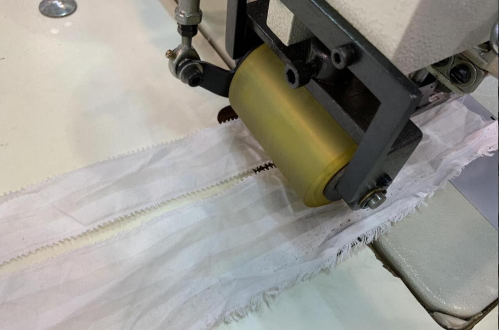 Hemstitch Picoting Machine مع مجتذب وقاطع