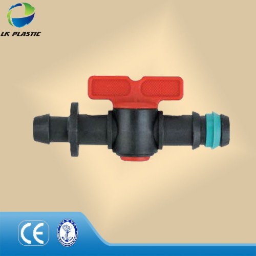 drip irrigation Loc Tape barb Shut Off Valve