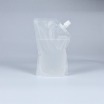 PCR Pochette de jus de bouteille jetable transparente