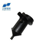 Special plastic gas separator for vehicles