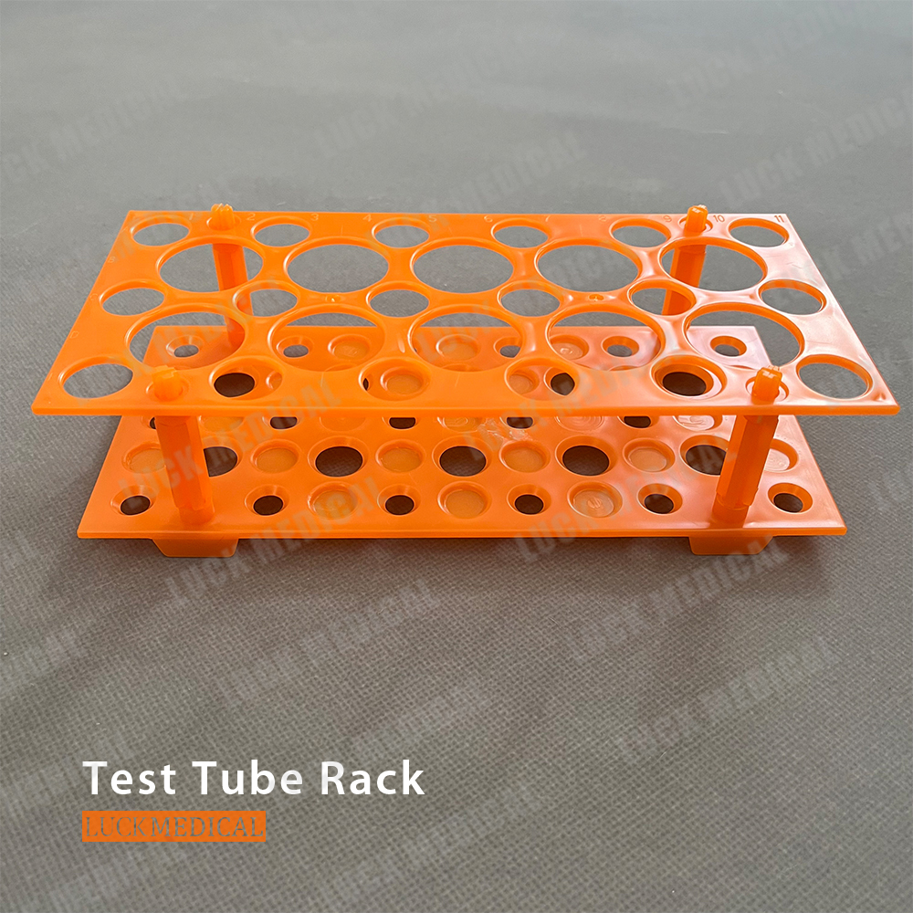 Test tüpü rafı montajı