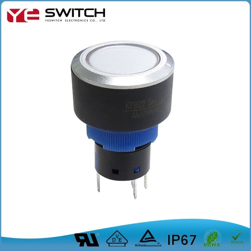 Light button switch YSKPB-22 waterproof type
