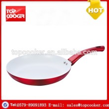 New Design Aluminium Press Metallic Painting Fry Pan
