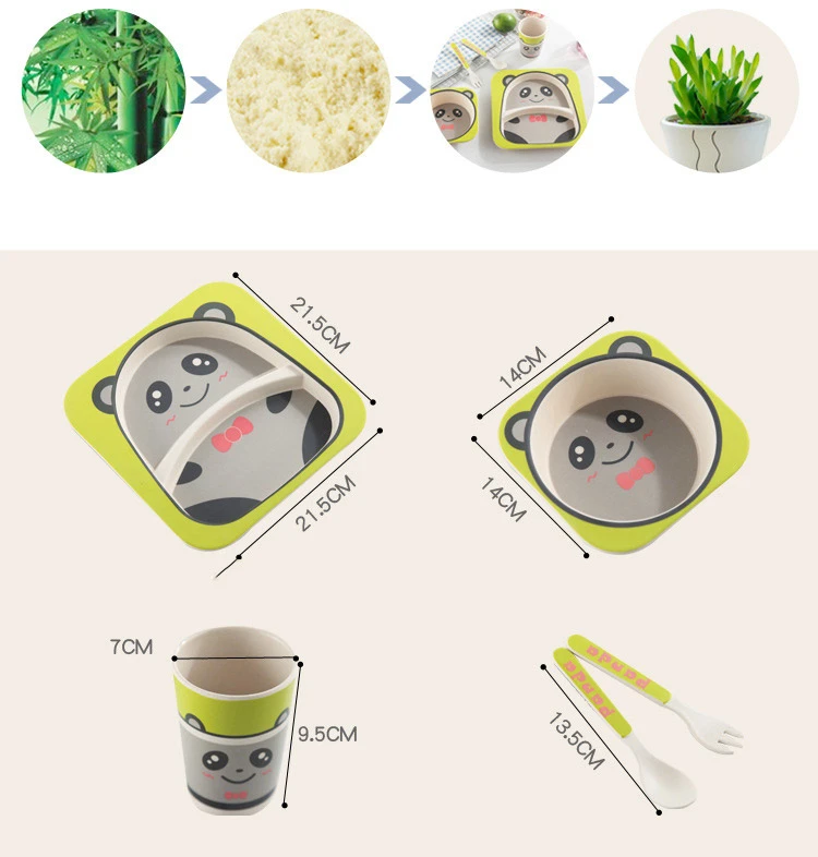 Children Tableware with Frog Design