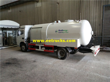 6000 Litres 150hp LPG Dispensing Tanker Trucks