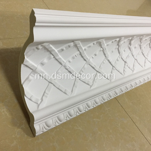 Хөнгөн жинтэй полиуретан шахах cornice moldings