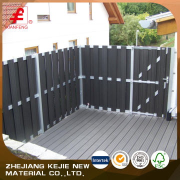 High quality wood plastic fence wpc composite board