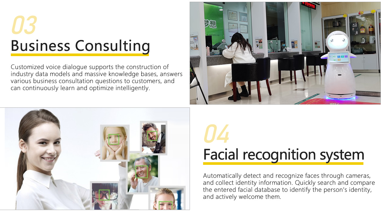 Business Consulting New Artificial Intelligence Robot Humanoid Personal Assistant Robot