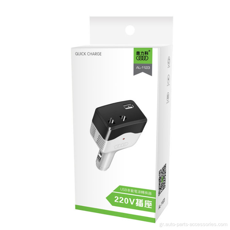 Αυτοκίνητο τσιγάρων Adapter Socket USB