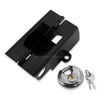 Anti-Theft Lock for Double Trailer Hitch - Cylinder Deadbolt Hitch Security Tool