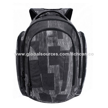 600D polyester school bags for teenagers