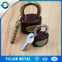 Excellent Quality Padlocks Suitcase Luggage Pad Lock with three Keys per Lock