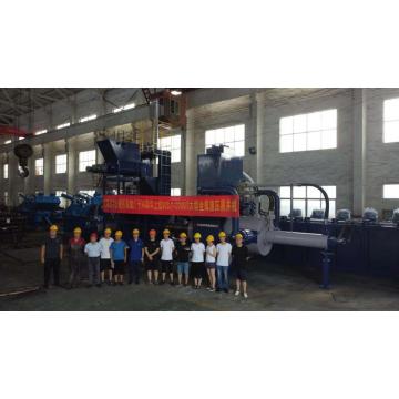 I-save ang cost steel slag hydraulic horizontal briquette machine.