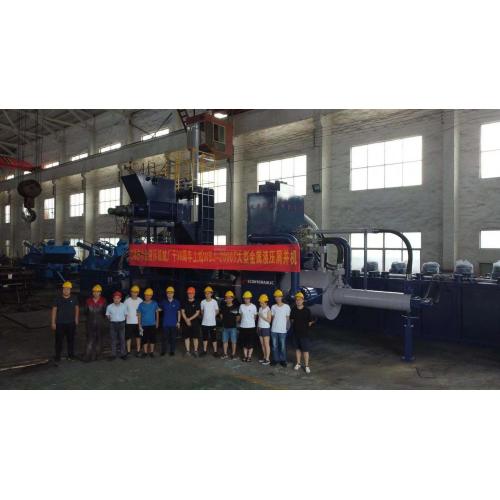 Spara kostnad Steel Slag Hydraulic Horizontal Briquette Machine