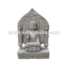 Stone Sitting Buddha Statue, Stone Carving Crafts