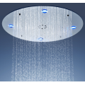 24'' Multifunction Ceiling Mount Shower Head with LED/ Rain+Mist+Bubble Function