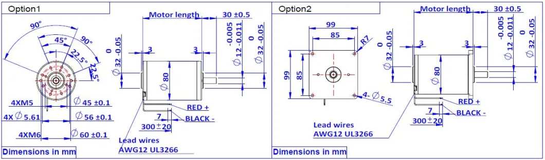 Cheaper Permanent Magnet Brush DC Motor 80zyt Series for Vacuum