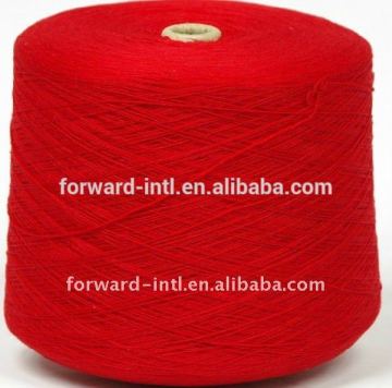 100% cashmere yarn, pure cashmere dyed yarn