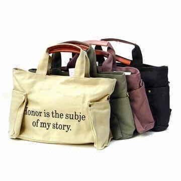 Canvas Multi-functional Bag, Eco-friendly, Suitable for Promotional