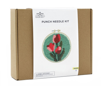 Flora Punch Needle Kit: Crafting Your Artisanal Projects