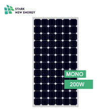 Trang chủ Ứng dụng Bảng điều khiển năng lượng mặt trời Mono Bảng điều khiển năng lượng mặt trời 200w