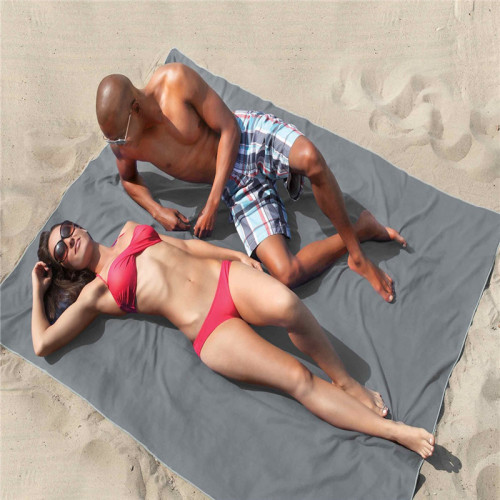 Suede  Royal Standard Print Microfiber Beach Towel