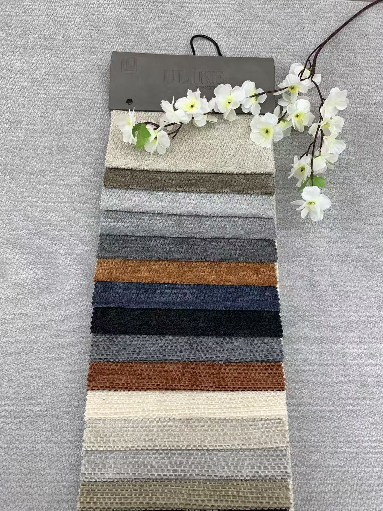 Tela de sofá tejida minimalista moderna Modern Minimalist Woven Sofa Fabric
