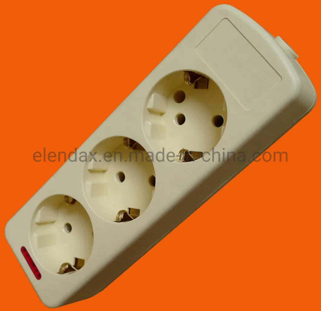 Прелунгитор Элендакс, 3 премия Шуко, 2 м, H05VV-F 3G1,5 мм, Cu Cp