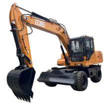 13-20 Ton Wheeled Excavators with Pilot Control Enclosed Cab for Sale