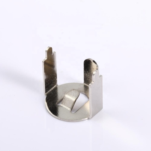 Metal coin cell contact bronze punching