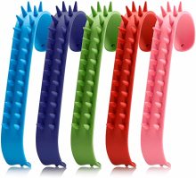 Custom Soft Silicone Spiky Stress Relief Snap Bands
