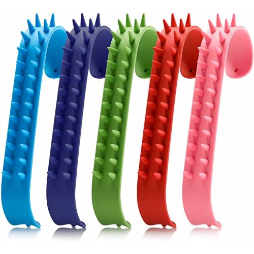 Anpassad mjuk silikon Spiky Stress Relief Snap Bands