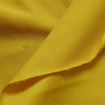 100% Polyester Pique Dyed Mesh knitted Fabric