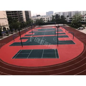 Carreaux de sport en plein air pour les terrains de basket-ball en plein air