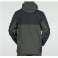 Men's Blue And Black Windproof Jackets