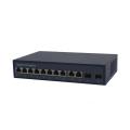 8 puertos Ethernet Poe Switch 2RJ45 2SFP