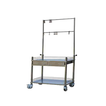 China Supplier Stainless Steel Transfusion Trolley