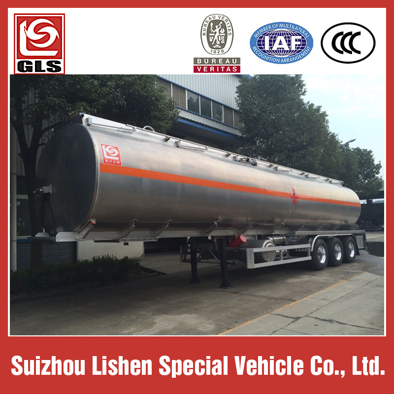 Tri-Axle Fuel Tanker Semi Trailer 45000L