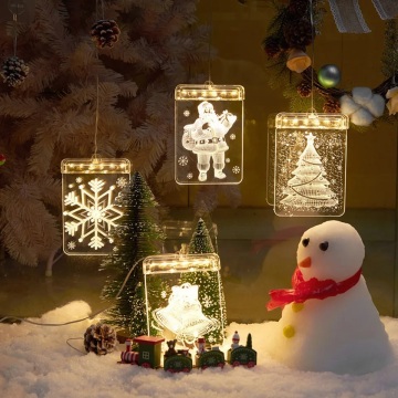 Christmas Decoration New Year Gift Festival Garland Lamp