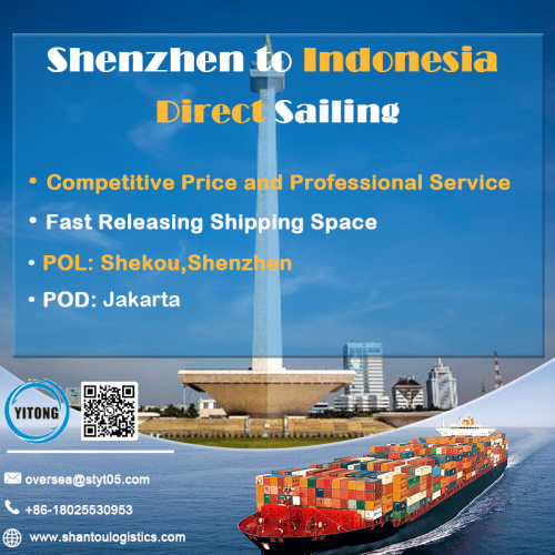 Ocean Direct Line von Shenzhen nach Jakarta