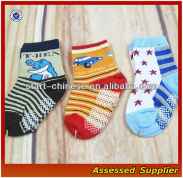 Soft Cotton Anti-slip Knit Weave Warm Sock Skid Bottom/ Anti-Slip Cotton Socks