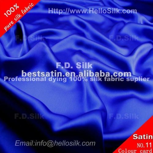 F.D.Dyed raw silk material