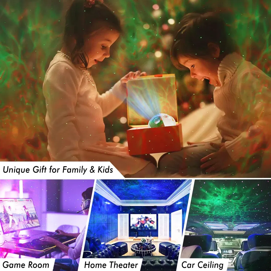 Astronaut Night Light Projector - Perfect for Bedroom and Game Room Lamp