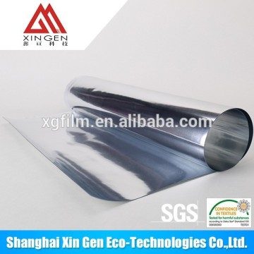 Shanghai TPU reflective metalized siliver plating polyurethane film